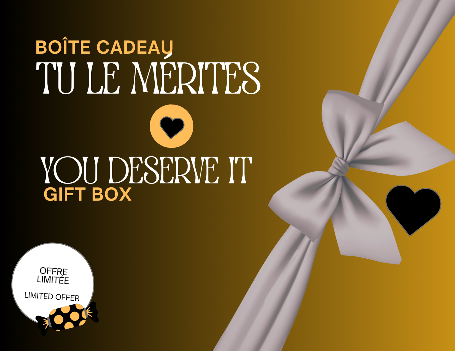 Fêtes des pères - Boite "Tu le mérites" /  Father's day Gift Box - "You deserve it"