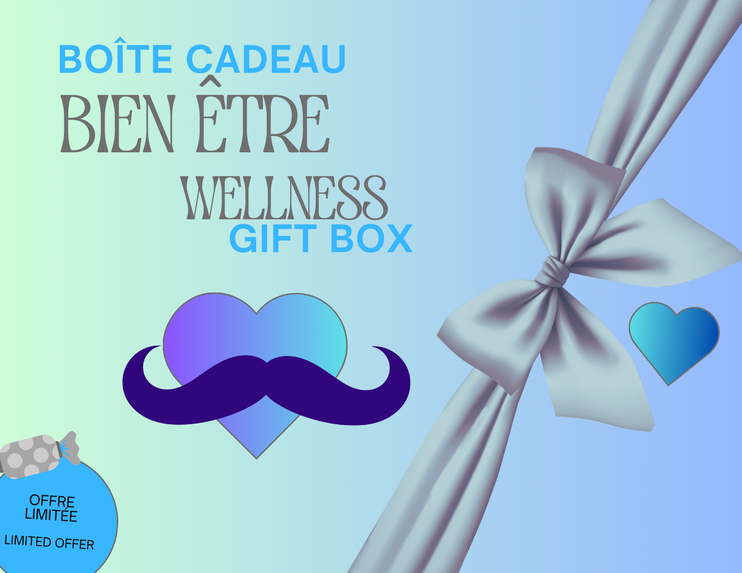 Fêtes des pères - Boite "BIEN-ÊTRE" /  Father's day Gift Box - "WELLNESS"